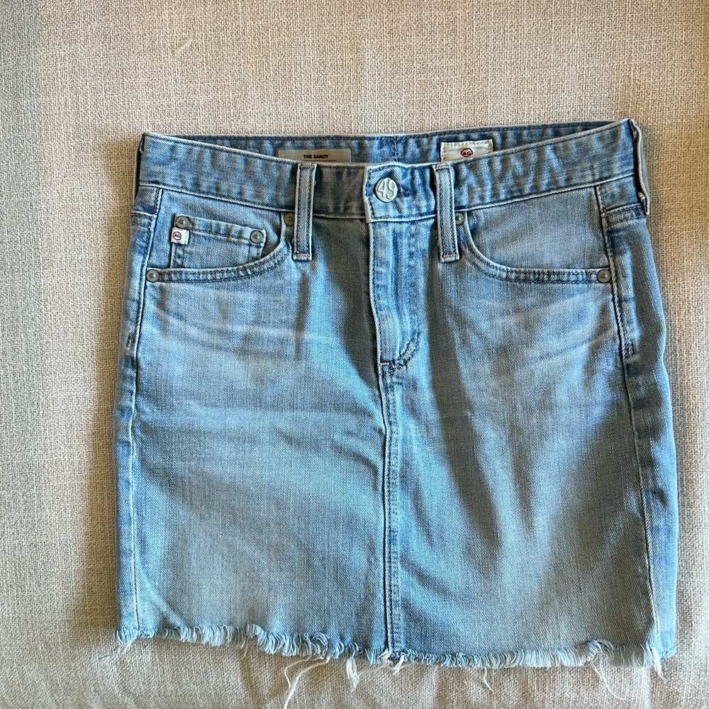 AG denim skirt size 25